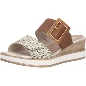 Remonte Mule beige / marron