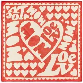 Codello Foulard 'LOVE MOM' rouge