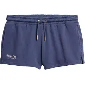 Superdry Pantalon 'Essential' beige / bleu foncé