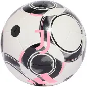 Adidas Balle 'Juventus Home Club' rose clair / noir / blanc