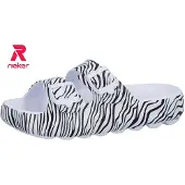 Rieker Mule noir / blanc