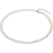 Valero Pearls Chaîne argent / blanc