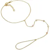 Elli Bracelet or / rose clair / transparent