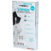 Superwhite Brosse à dents sonique douce blanche + 3 têtes