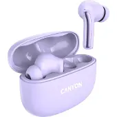 Canyon TWS-9, OnGo 9, casque intra-auriculaire stéréo sans fil BT 5.4, autonomie de 6+24 heures, station de charge dans la cassette, violet