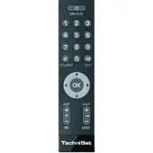 Technisat IsiZapper, Décodeur TV, Boutons, Noir