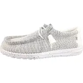 HEY DUDE Wally Sox Sportief - Lichtgrijs - Maat 45