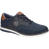 Bugatti Baskets basses bleu nuit / marron