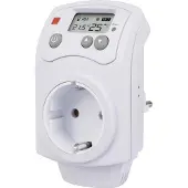 Renkforce MH-850T Thermostat d'ambiance Connecteur intermédiaire, Thermostat, Blanc