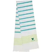 s.Oliver Écharpe pétrole / kiwi / blanc