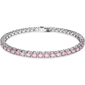 Swarovski Bracelet 'Matrix' rose / argent