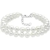 Elli Bracelet argent / blanc perle
