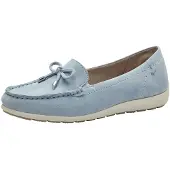 Tamaris Mocassin bleu ciel