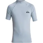 Quiksilver Everyday Upf50 Short Sleeve Rash Guard Gris M Homme