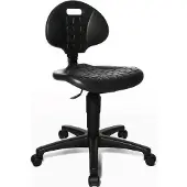 Topstar Siège de travail pivotant TEC 20 noir (42 - 55 cm)