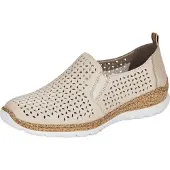 Rieker Slip on beige / marron / noisette