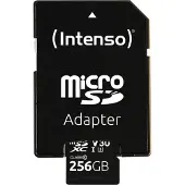 Intenso 3433492 mémoire flash 256 Go MicroSDXC UHS-I Classe 10