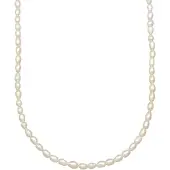 KUZZOI Chaîne blanc perle