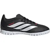 Adidas Chaussure de foot 'Predator Club' Turf Fußballschuh ' noir / blanc