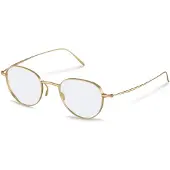 Rodenstock Lunettes de Vue - - R7195 - Métal doré - Forme ronde - Taille 47-22-145