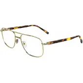 Lacoste Lunettes de Vue L2302 57/18/145 Gold Metal MAN L2302