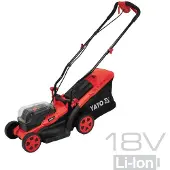 YATO Tondeuse à gazon sans fil 36 V (2 batteries de 2 Ah + chargeur)