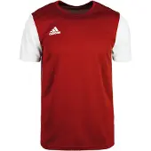 Adidas T-Shirt fonctionnel 'Estro 19' rouge / blanc