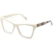 Just cavalli Lunettes de Vue VJC182V 55/17/140 Beige lucido Acetato WOMAN VJC182V