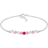 Elli Bijou rose / rouge / argent