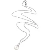 Elli Chaîne argent / blanc / blanc perle