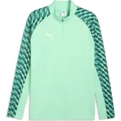 Puma Hommes, Vestes de survêtement, teamLIGA26 Training 1/4 Zip Top (S), Vert, S
