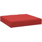 vidaXL Coussin pour palette Rouge Tissu Oxford