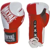Metal Boxe Gants De Boxe Pro Curtex - Rouge