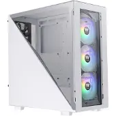 Thermaltake Geh Divider 300 TG Midi Tower "Snow" weiß au détail (CA-1S2-00M6WN-00)