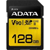 ADATA SD Card 128GB SDXC (UHS-II U3 Class 10)