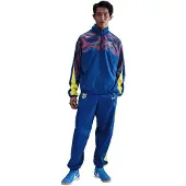 Nike Pantalon de sport bleu / citron vert
