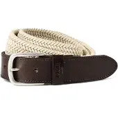 JOOP! Ceinture marron / blanc