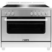 Saro Plaque à induction + four électrique TS95IND61X argent