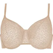 DKNY Modern Lace Unlined Demi Bra Beige 34 / C Femme