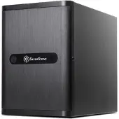 Silverstone Sst-Ds380b (Mini-DTX, Mini-ITX), Boîtier PC, Noir