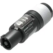 Neutrik Connecteur de câble secteur AC verrouillable NAC3FXXB-W-L -