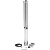 DAB Pompe de forage S4 4/14 M Kit - 1700 W 5,4 m³/h Monophasé 230 V