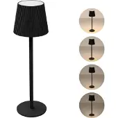 ML-Design Lampe de table LED 36 cm noire