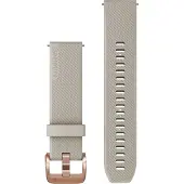 Garmin Quick Release 20 Mm Silicone Strap Clair
