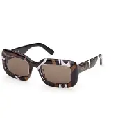 Pucci Ep0253 Woman Sunglasses Marron Brown/CAT3 Femme