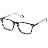 Sting Lunettes de vue - - VST591 - Acétate - Marron strié - 52/18/140