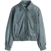 Next Veste mi-saison bleu fumé