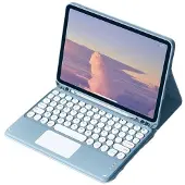 INF Étui clavier Bluetooth pour Samsung Galaxy Tab A9+ 11" Bleu