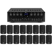 Power Dynamics Sistema Audio PV280BT (Actif), Haut-parleur PA, Noir