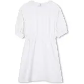 BOSS J53087 3/4 Sleeve Dress Blanc 5 Years Fille